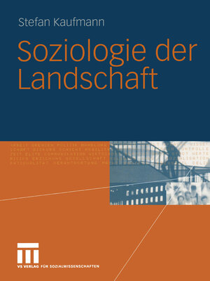 cover image of Soziologie der Landschaft
